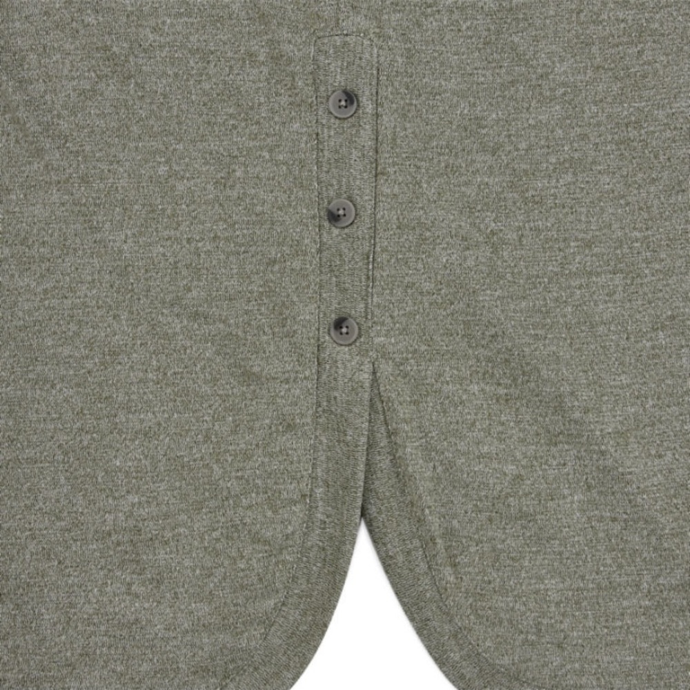 NWT St. John’s Bay Crew Neck Side Button Top-Tall - Picture 4 of 5